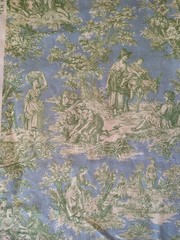 REMNANT Waverly L.H. Rustic Life Lauren Hancock Cotton Home Dec Fabric 13″ x 10″