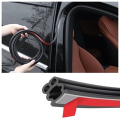 52.5Ft Automotive Weather Stripping Car Door Seal Rubber Hood Seal Strip