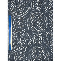 Premier Prints Outdoor Borneo Fabric Navy Blue White Batik Sunburst DIY 4.75+ yd