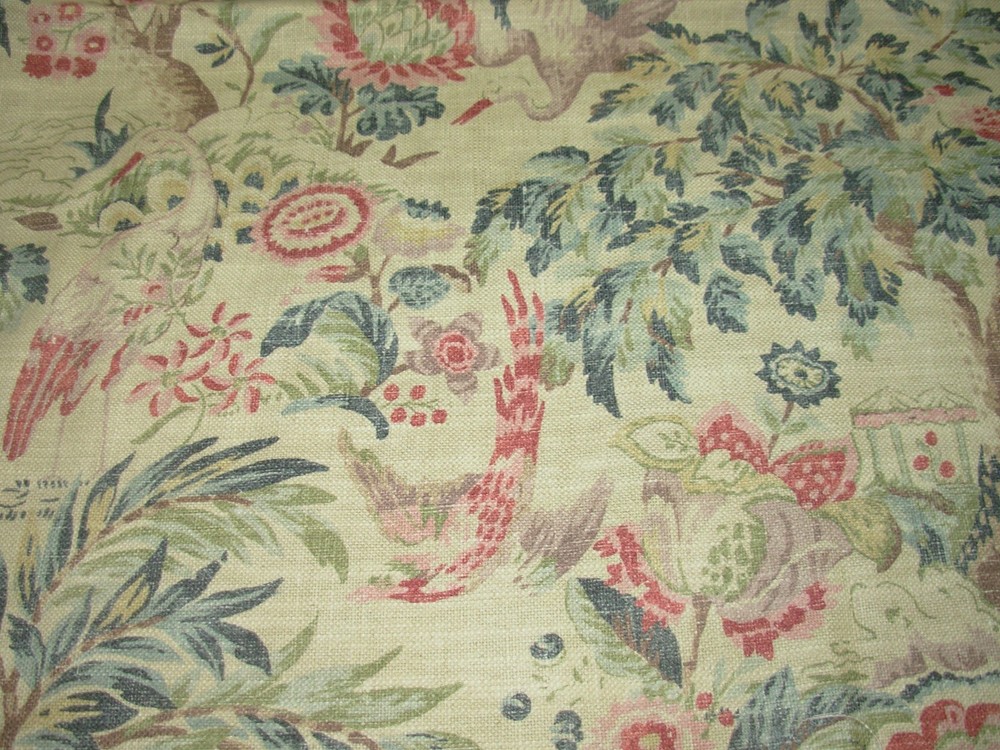 10 YDS P K LIFESTYLE FOREST &THE TREE EGRIT DRAPERY UPHOLSTERY FABRIC FOR LESS
