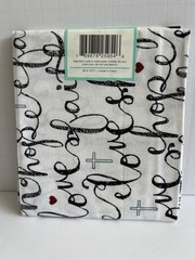 Fat Quarter – Faith Hope Love Bible Verse 18″ x 21″ Precut Cotton Fabric M203.15