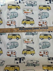 Vintage Camper Maya Macon Beige – Premier Prints Cotton Canvas Fabric