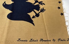 Bonnie Blues America Cotton Fabric 19″ x 44″ Paula K Marcus Fabrics Eagle Star