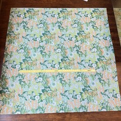 Vtg Lot 3 Patterns Polyester Material Double Knit Stretch Fabric Retro 4+ Yds