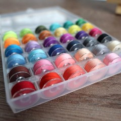 72 PCS Sewing Thread Assortment, 36 Color for Standard, Multicolor