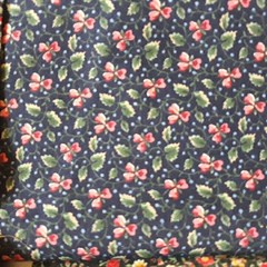 Mixed 10 Lot Cotton Fabrics Pieces Dark Tone Mostly Floral Prints 1 LB