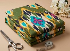 Indian Cotton Fabric by Yard for Quilting Patchwork & Sewing Supplies
