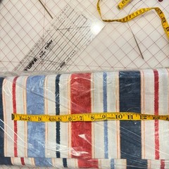 OEKO TEX Outdoor Fade Resistant Stripe Artsea Fabric 8+ yards 54”