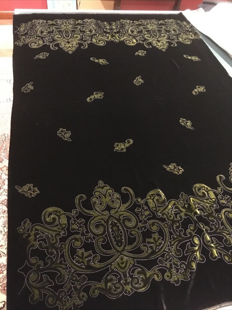 silk Velvet Fabric base all natural fiber 1yd  54“wide