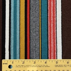 Vtg Lot 3 Patterns Polyester Material Double Knit Stretch Fabric Retro 4+ Yds