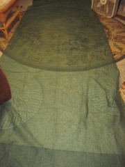 Green Mesh Fabric 4.5 ft. x 13 ft.Long, Perfect to Create a Small Privacy Area