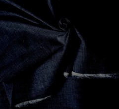 Japanese Yarn-Dyed Dark Indigo Cotton Shirting – Gorgeous, Rich Color, Soft