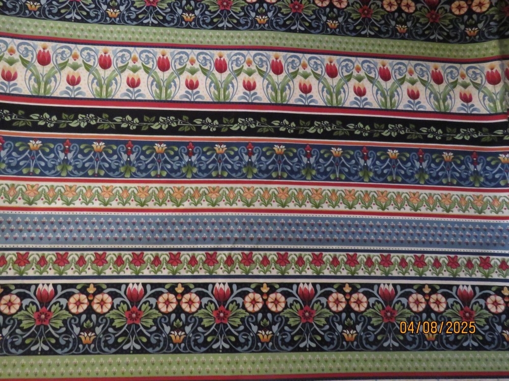 Vintage Quality Quilting Fabric Collection Makower UK Kensington 2 Yds x 42″