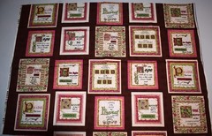 Quilt Blocks Bible Verses Cotton Fabric OOP Religious Classic Inspirational