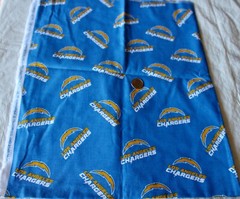 Los Angeles Chargers NFL Football Sports Cotton Quilting Fabric 28″ x 59″