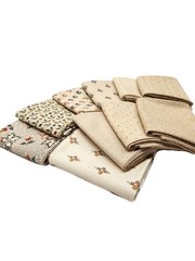 10 Fat Quarters – Kansas Troubles by Moda (Neutrals, Creams, LIGHT COLORS ONLY)