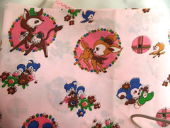 Fawn themed fabric 2yards
