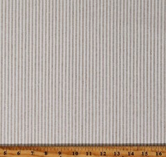 Linen Cotton Blend Essex Yarn Dyed 1/8″ Stripes Fabric by the Yard (D254.36)