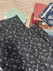Cotton Mixed 35pc Fabric Scraps Lot Multicolor Patterns Quilting Crafts DIY 2lb