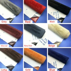 143x50cm Self Adhesive Soft Fabric Wrap Film Sticker Stretch DIY Multi Sew