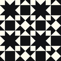 1/2 Yard Fabric – Perfect Points II | Sawtooth Black by Windham