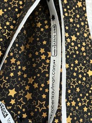 Robert Kaufman Studio RK Winters Grandeur 18381, 18382 Metallic Gold Black 1ydEa