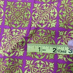 DC-4153 Best Friend Cotton Fabric 37” X 44” Pink Green Summer Soiree Paula Prass