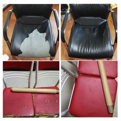 20×30cm Faux Leather Fabric Soft Material Grained Leatherette Upholstery Car