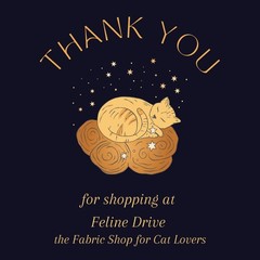 Feline Drive Fabric URBAN ZOOLOGIE Minis Blush – Fat Quarter (18″x22″) FQ