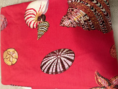 Duralee Fabrics designed by Terry Kinsley ~Shells ~ approx 9.7 Yards x 54″