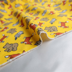 100% Cotton Flannel Fabric / 6 Type Cartoon Printed For Kids – By the Yard