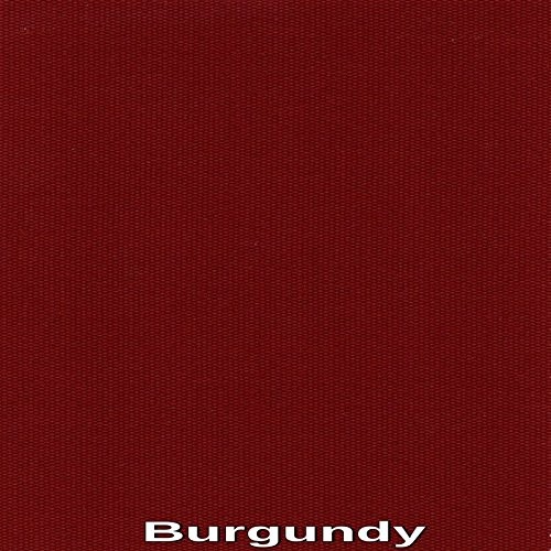 LUVFABRICS Waterproof Outdoor Burgundy Soft Canvas 600 60 Inches,