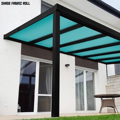 6′ Fabric Roll Sun Shade Cover Fence Screen Patio Balcony Yard Turquoise 1-150ft
