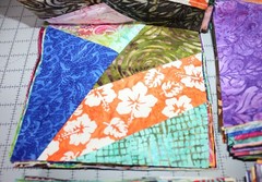 12 Pc Crazy Quilt 8″ Squares (Batiks) No Duplicates Cotton Fabric-Quilt-Sew