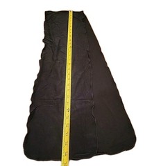 Scarf Black 92% Acetate 8% Spandex Made In Canada 59″x8″