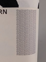 Ikea Sandlusern Pre-cut Fabric White Black Spots Polkadot 59×118″ Cotton New