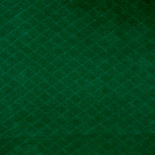 Forest Green Knit, Medium Weight, Crosswise Stretch, Diamond Print, Warm