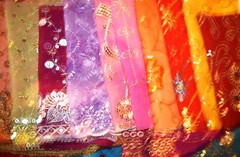 10 Pack 10″ x10″  Vintage Dupatta Beaded,Fabrics,Embroidered Beaded swatches
