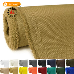 GeeComfy Waterproof Canvas Fabric by The Yard 1 36″ x 58″, Sand Yellow