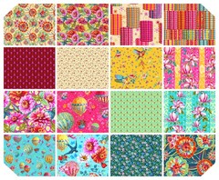 1/2 Yard Fabric – Festival | Diamonds – Red by FreeSpirit | PWOB122.RED