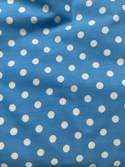 Polka Dot Print Polycotton Fabric Cotton Polyester 1 Yard x 60” Any Color