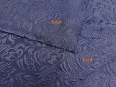 1 Yard X 1.45meter Butterfly Embossed Material Thick Cotton Poly Suit Fabric