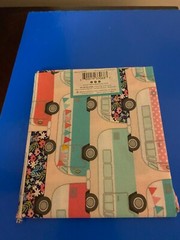 BRAND NEW CREATE IT 100% COTTON CAMPERS PRECUT SEWING AND CRAFT FABRIC 18″ X21″