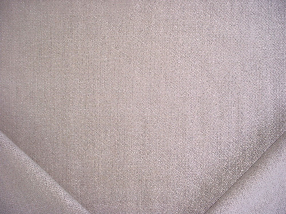 2-1/2Y Pollack 4153 Pasha Rice Beige Textured Chenille Upholstery Drapery Fabric