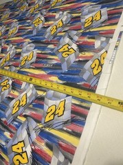 Vintage Jeff Gordon #24 NASCAR 2004 Cotton Fabric Springs Industries 45×37 In