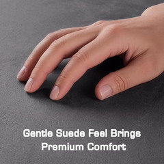 Suede Wrap for Car Interior 16″ X 59″ – Dark Grey Self Adhesive Suede Fabric, Ea
