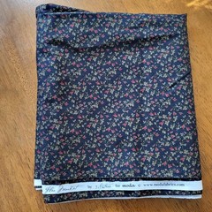 Retired Moda Fabric 3 Sisters Paris Flea Market Dark Floral 141×43 READ