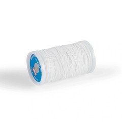 Prym Elastic Sewing Thread, White, 22 YD (20 M) White