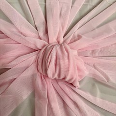 Dorothea LIGHT PINK Power Mesh Nylon Spandex Fabric by the Yard