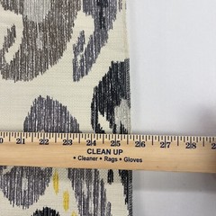 Nate Berry’s 4 Large Fabric Samples 25 1/2″ W X 25 1/2″ L, Various 4 Colors